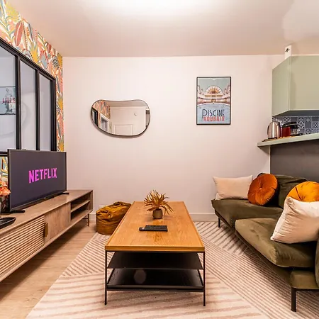 Le Ferrer - Wifi - Netflix - Free Parking - Metro Lille